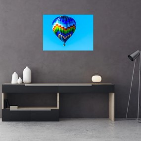 Kép - Hőlégballon (üvegen) (70x50 cm)