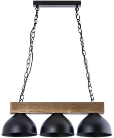 Csillár láncon 3xE27/60W/230V