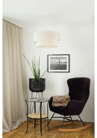 Brilagi - Csillár zsinóron SHINE 1xE27/15W/230V átm. 50 cm krémes