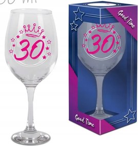 Pink XXL 580 ml-es pohár Szülinaposoknak 30 évre 30 Születésnapra