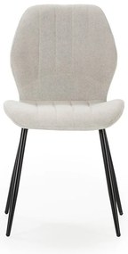 Krémszínű étkezőszék szett 4 db-os Milu – Marckeric