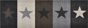 vidaXL "Stars" mintájú mosható konyhaszőnyeg 60 x 300 cm