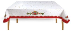 Karácsonyi asztalterítő 250 cm pamut Christmas Melody