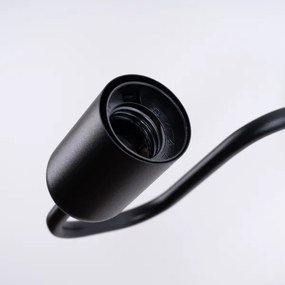 Sollux SL.1445 - Fali lámpa VECTOR 1xE27/15W/230V fekete