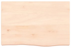 kezeletlen tömör tölgyfa asztallap 60x40x(2-6) cm