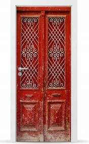 Furnér Kültéri Ajtó matrica Bútor öntapadós Könnyű Ragasztás