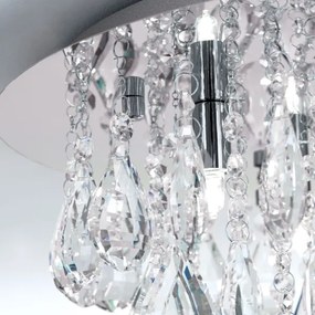 Orion DLU 2516/45-Kristály mennyezeti lámpa CELESTE 6xG9/40W/230V átm. 45 cm króm