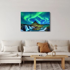 Kép - Kirkjufell, Izland (90x60 cm)