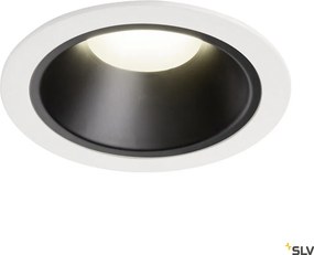 SLV 1004048 NUMINOS DL XL Fürdőszobai Beépíthető Lámpa Fehér, Fekete LED IP44