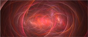 Modern absztrakt kép (120x50 cm)