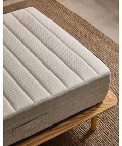 Kemény hőszabályozó rugós matrac 90x200 cm Juno – Kave Home