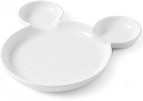 Gyerek Tányér Tál Fülekkel Tejszínes Ételleves Gyerekeknek 190MM