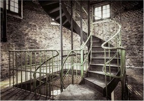 Fotótapéta Régi Lépcsők Ipari Loft 208x146