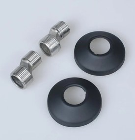 Yoka Aola fali mosogató / mosdó csaptelep - fekete