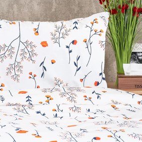 4Home Floret pamut ágyneműhuzat, 140 x 200 cm, 70 x 90 cm, 140 x 200 cm, 70 x 90 cm