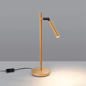 Sollux SL.1470 - Asztali lámpa PASTELO 1xG9/8W/230V arany
