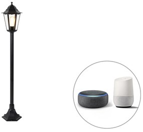 Okos kültéri állólámpa fekete 125 cm ST64 WiFi-vel - New Orleans