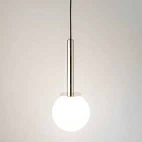 Csillár zsinóron DAISY 1xG9/12W/230V átm. 14 cm fényezett króm/fekete/fehér