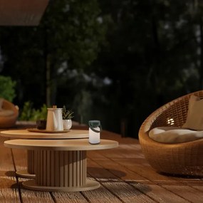 Rabalux 77144-LED Dimmelhető újratölthető érintős kültéri asztali lámpa FUNES LED/3W/5V IP44 zöld