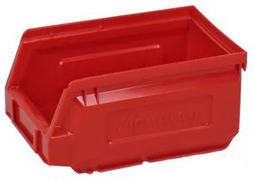Manutan Expert műanyag doboz 8,3 x 10,3 x 16,5 cm, piros