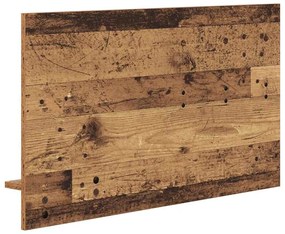 Fali Kabáthorog polcokkal Régi fa 90 x 10 x 50 cm Faanyag