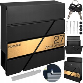 Postaláda Fekete Arany Cím