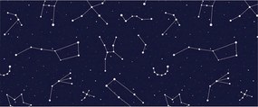 Dekoratív fotótapéta Hálószobába Astro égbolt 250x104 Ragasztó