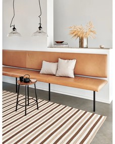 Bézs kültéri-beltéri futószőnyeg 70x240 cm Teo Brown – Pappelina