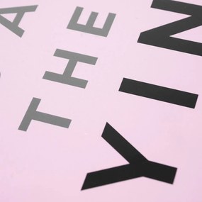 Poszter szett, jin jang, keret nélkül, 40x50 cm, rózsaszín - TOI ET MOI