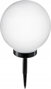 LED napelemes lámpa LED/1,2 V 6500 K 200 mAh Ø 25 cm IP44 fehér/fekete