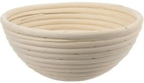 Orion rattan kenyér kelesztő kerek szakajtó, 19 cm, 19 cm átmérőjű