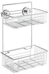 Vacuum-Loc Bari kétszintes öntapadós polc, max. 33 kg - Wenko