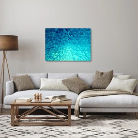 Absztrakt kocka kép (üvegen) (70x50 cm)