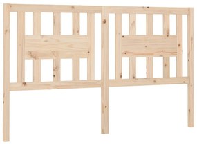 tömör fenyőfa fejtámla 166 x 4 x 100 cm