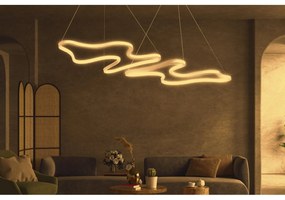 Függőlámpa, Duple Artisan - Fehér Body, Sárga Light