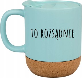 Kék Bögre Parafa Vicces Ajándék Ésszerű