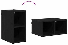 Függő szekrény Riga Fekete tölgy 20 x 29,5 x 40 cm Faanyag