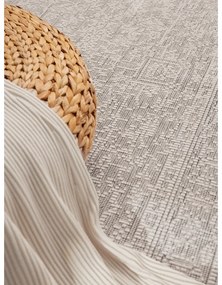 Szürke-elefántcsont színű kültéri-beltéri futószőnyeg 80x250 cm Duet Kona – NORTHRUGS