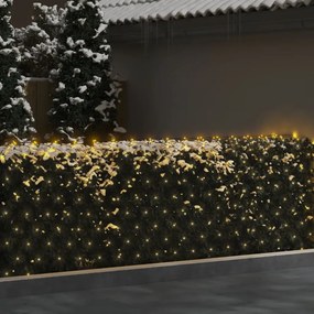 kültéri hálós meleg fehér karácsonyi világítás 544 LED 4x4 m