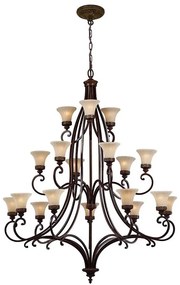 Feiss FE-DRAWING-ROOM18 - Csillár láncon DRAWING ROOM 18xE27/60W/230V