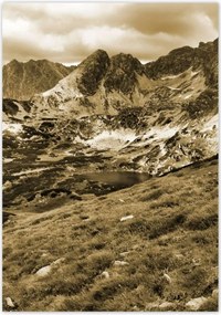 Poszterek 70x100 Tátra Lengyel hegyek Kilátás