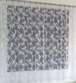 Mg Függöny 648/172 Fehér 370x180cm készre szerelve K szalaggal