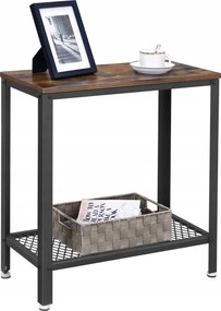 Dohányzóasztal Fém Kiegészítő Komód Loft