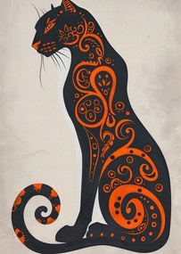 Poszter 64x90cm Művészet és dísz