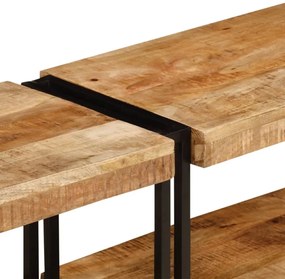 tömör mangófa TV-szekrény 200 x 30 x 40 cm