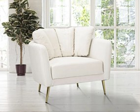 Fotel kiev krém 88x77x74cm