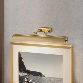 Elstead WINCHFIELD-PLL-AB - Képmegvilágító lámpa WINCHFIELD 4xE14/40W/230V arany