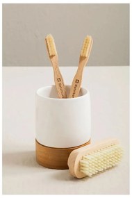 Fehér kő fürdőszobai kiegészítő szett Earth – Premier Housewares