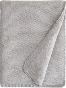 Mallow takaró vastag szürke, dekoratív textúrával 150x200cm Homla