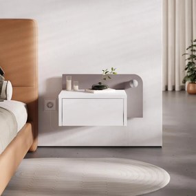 Dotta - White, Light Mocha
